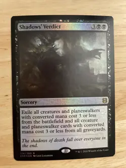 MTG Shadows' Verdict Zendikar Rising 124/280 FOIL Rare NM/M - Image 1