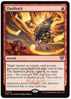 Flashback - Secrets of Strixhaven - MtG - NM - Image 1