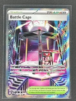 Battle Cage 116/094 Ultra Rare Phantasmal Flames Pokemon Near Mint - Image 1