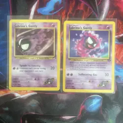 Pokemon TCG Sabrina's Gastly Gym Heroes 93/132 Unlimited Common - Image 1