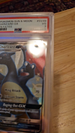 Pokemon Charizard GX SV49/SV94 Hidden Fates Shiny Vault Full Art Holo Rare (HP) - Image 2