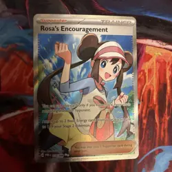 Rosa's Encouragement 114/088 ME03: Perfect Order Ultra Rare Trainer Pokemon TCG - Image 1