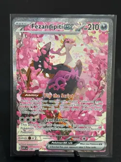 Pokemon TCG Fezandipiti EX 288/217 Full Art SIR Pack Fresh Near Mint - Image 1