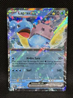 Pokemon TCG LAPRAS EX 022/088 Perfect Order Double Rare - Image 1