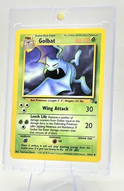 Pokemon TCG Golbat Fossil 34/62 Base Set 1995 Non Holo WOTC NM - Image 4