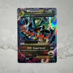 2015 Pokemon TCG Roaring Skies M Raquaza EX 61/108 Full Art Ultra Rare Holo - Image 1