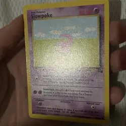 Pokemon TCG Slowpoke Fossil 55/62 Unlimited 1999-2000 Wizards Base Set - Image 2