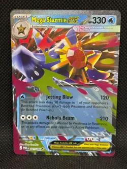 Pokemon TCG MEGA STARMIE EX 021/088 Perfect Order Double Rare - Image 1