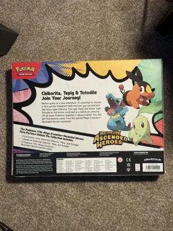 Pokemon Acended Heroes First Partners Deluxe Pin Collection Box SEALED - Image 2