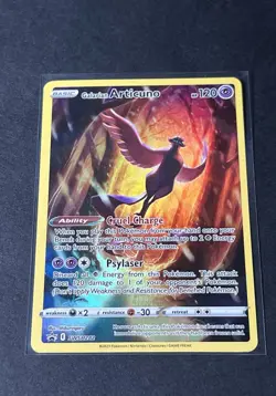 Pokemon TCG Galarian Articuno SWSH282 *White Dot On Back Bottom Left Corner* - Image 3