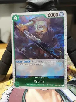 One Piece Card Game Ryuma OP06-036 R PRB (Jolly Roger Foil) Wings of Captain - Image 1