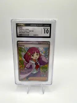 Pokemon - CGC 10 - Lacey 166/142 - Stellar Crown Full Art Secret Rare - Image 1