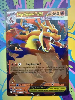 🔥2026 Pokemon Ascended Heroes Mega Charizard Y ex Double Rare #022/217🔥 - Image 1