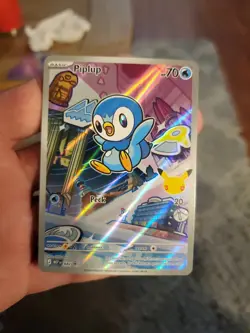 Pokemon Piplup 042 - First Partners Promo - Full Art Holo - Mint - Image 1