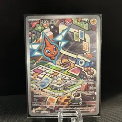 Pokemon TCG Rotom 197/182 Holo Illustration Rare Destined Rivals - Image 1
