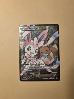 Sylveon EX RC32/RC32 Holo Rare Ultra Generations 2016 Pokemon TCG HP Creases - Image 1