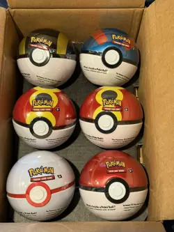 Costco Pokemon 6 Pack Poke Balls Set - Factory Sealed New - Image 1