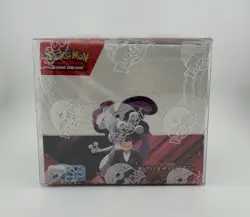 Pokemon Destined Rivals Booster Box Sealed w/ Semi Rigid Plastic Case - Image 1