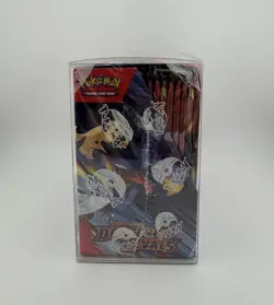 Pokemon Destined Rivals Booster Box Sealed w/ Semi Rigid Plastic Case - Image 3