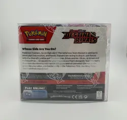 Pokemon Destined Rivals Booster Box Sealed w/ Semi Rigid Plastic Case - Image 5