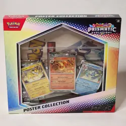 Pokemon TCG: Prismatic Evolutions Poster Collection - FACTORY SEALED - Image 1