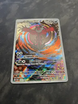 Pokemon TCG Yveltal 205/182 SV04: Paradox Rift Full Art Near Mint NM - Image 3