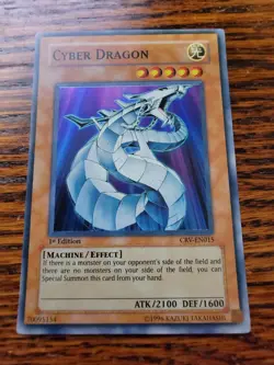 LP - 2005 Cyber Dragon CRV-EN015 - 1st Edition - STUNNING! - Image 1