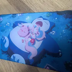Snorlax Rubber Playmat Play Mat For Tcg Trading Card Game Pokemon Mouse Pad - Image 3