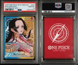 2026 ONE PIECE OP14-041 THE AZURE SEA'S SEVEN BOA HANCOCK ALTERNATE PSA 10 - Image 3