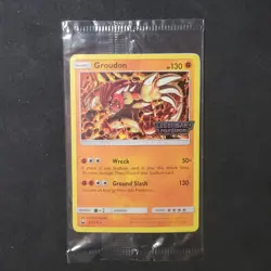 Legendary Pokemon Card Groudon CES 81/168 - Stamped Promo ENG English Sealed NM - Image 1