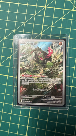 Okidogi 74/64 Illustration Rare NM Shrouded Fable Pokemon Card IR Holo - Image 1