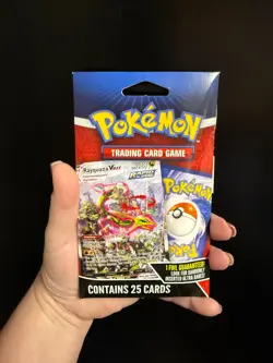 Pokemon Trading Cards Game Mystery Packs 25 Cards 1 Foil Guaranteed New 2024 - Image 1