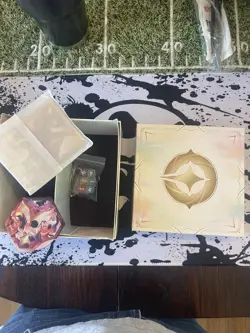 Disney Lorcana: Fabled Trove Contents Lore Counter Dice Card Dividers, boxes - Image 1