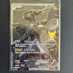 Zekrom 114/114 Pokemon Card TCG Black & White Full Art - Image 1