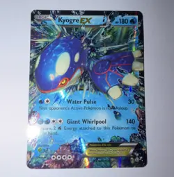 Pokemon Kyogre EX 54/160 XY - Primal Clash Ultra Rare Holo 180 HP Card - Image 1