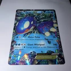 Pokemon Kyogre EX 54/160 XY - Primal Clash Ultra Rare Holo 180 HP Card - Image 2