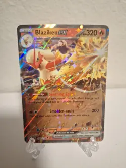 Pokemon TCG Journey Together Blaziken EX Double Rare Card 024/159 NM Condition - Image 1
