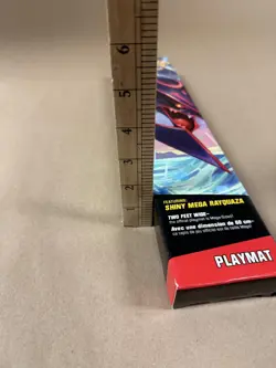 Pokemon Shiny Mega Rayquaza Trading Card Game Standard Playmat Rubber Multicolor - Image 5