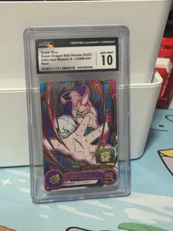 Majin Buu UGM9-033 UGM9-034 Super Dragon Ball Heroes TCG Japanese card Foil CGC - Image 1