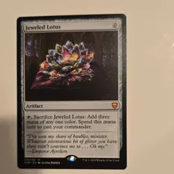 Jeweled Lotus Commander Legends Artifact Mythic Regular Colorless 319 English - Image 1