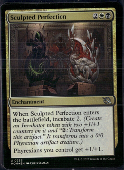 Sculpted Perfection Foil NM-Mint MTG Magic The Gathering - Image 1