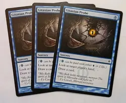 MTG - Gitaxian Probe - New Phyrexia 35/175 - Regular Common - Phyrexian Mana - Image 3