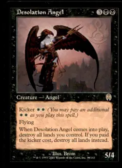 Desolation Angel LP Light Play Apocalypse MTG [6860] - Image 1
