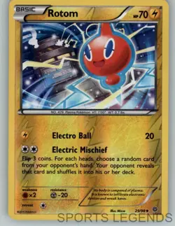 2015 pokemon Ancient Origins reverse holo Rotom 29/98 - Image 1