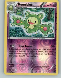 2016 pokemon Fates Collide reverse rare Reuniclus 35/124 - Image 1
