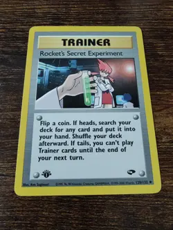 Pokemon Gym Challenge 1st Edition Rocket's Secret Experiment 120/132 - Image 1