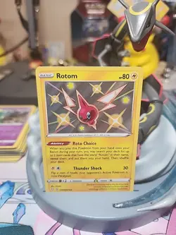Rotom SV038/SV122 Shining Fates: Shiny Vault Holo Pokemon TCG - Image 1