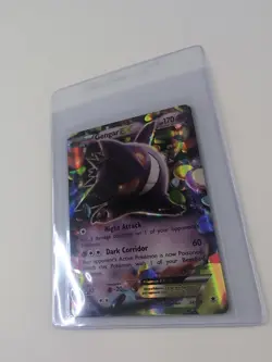 Gengar EX 34/119 2014 XY Phantom Forces Ultra Rare Holo Pokemon, GSC Gem Mint 10 - Image 2