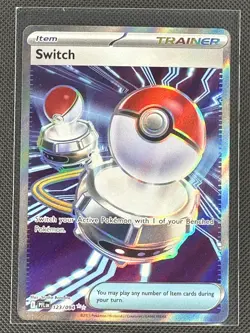 Switch 123/094 Ultra Rare Phantasmal Flames Pokemon Near Mint - Image 1
