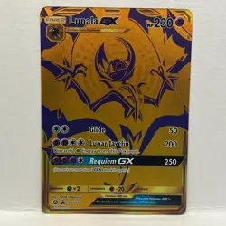 2019 Pokemon Lunala GX SM103a Sun & Moon Black Star Promo - Image 1